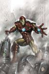 INDOMITABLE IRON MAN BLACK AND WHITE # 1